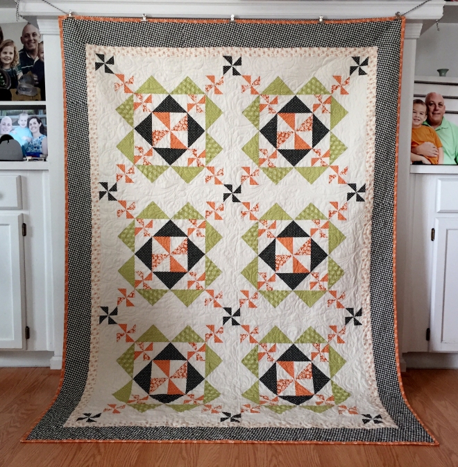 Sugar Plums Quilt Complete