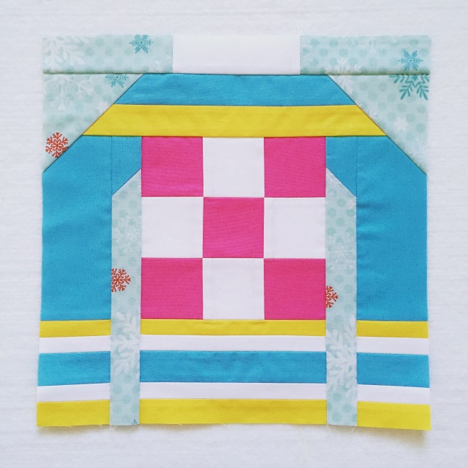 Ugly Christmas Sweaters Quilt - Block #1